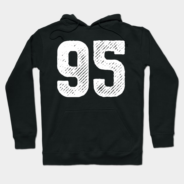 Ninety Five 95 Hoodie by colorsplash